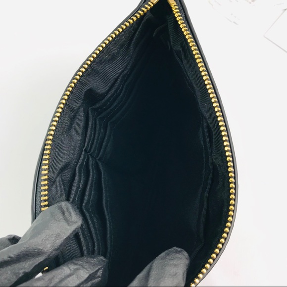 Coach Zip Long D. Brown Monogram Wristlet Wallet - Picture 6 of 8